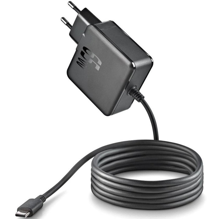 NGS Cargador de Pared GaN USB-C 65W Negro GAN65W-C